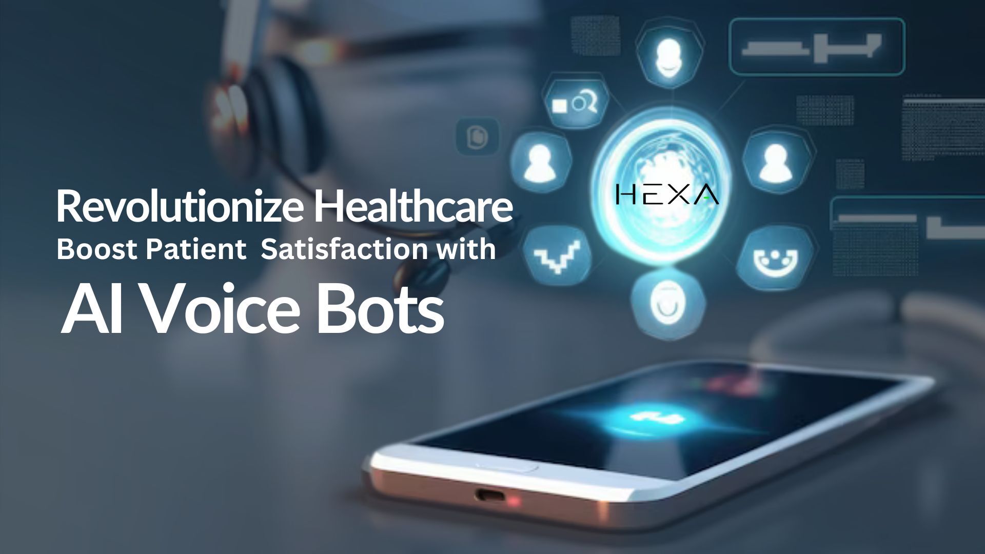 Healthcare AI voice bots enhancing patient experience and satisfaction.